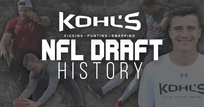 Kohl's Kicking Camps on X: A BIG session from a few of this year's crop of  NFL Draft eligible punters in prep for the #NFLCombine and #NFLDraft.  #KohlsElite ✓ Jake Camarda //