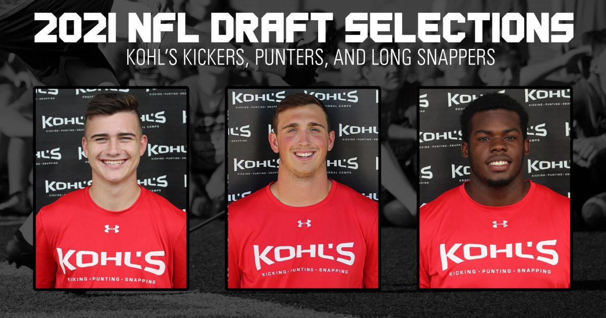 Kohl's Kicking Camps on X: Every bit earned. #KohlsLegacy // #NFLDraft ➡️  UDFA Signings & Camp Invites:    / X