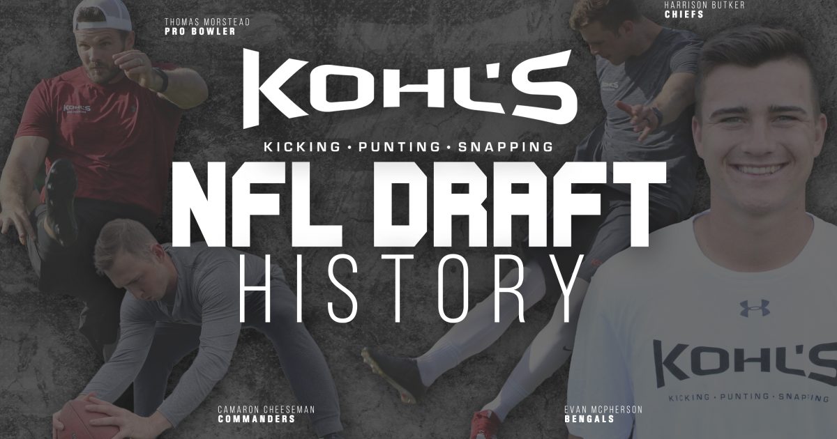 Kohl's Professional Camps  NFL Draft History of Kohl's Kicking…